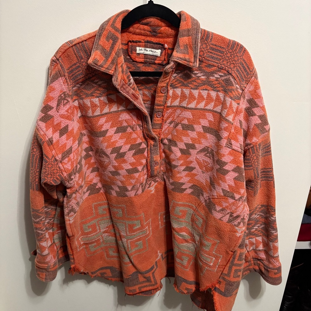 We The Free Aztec Pullover